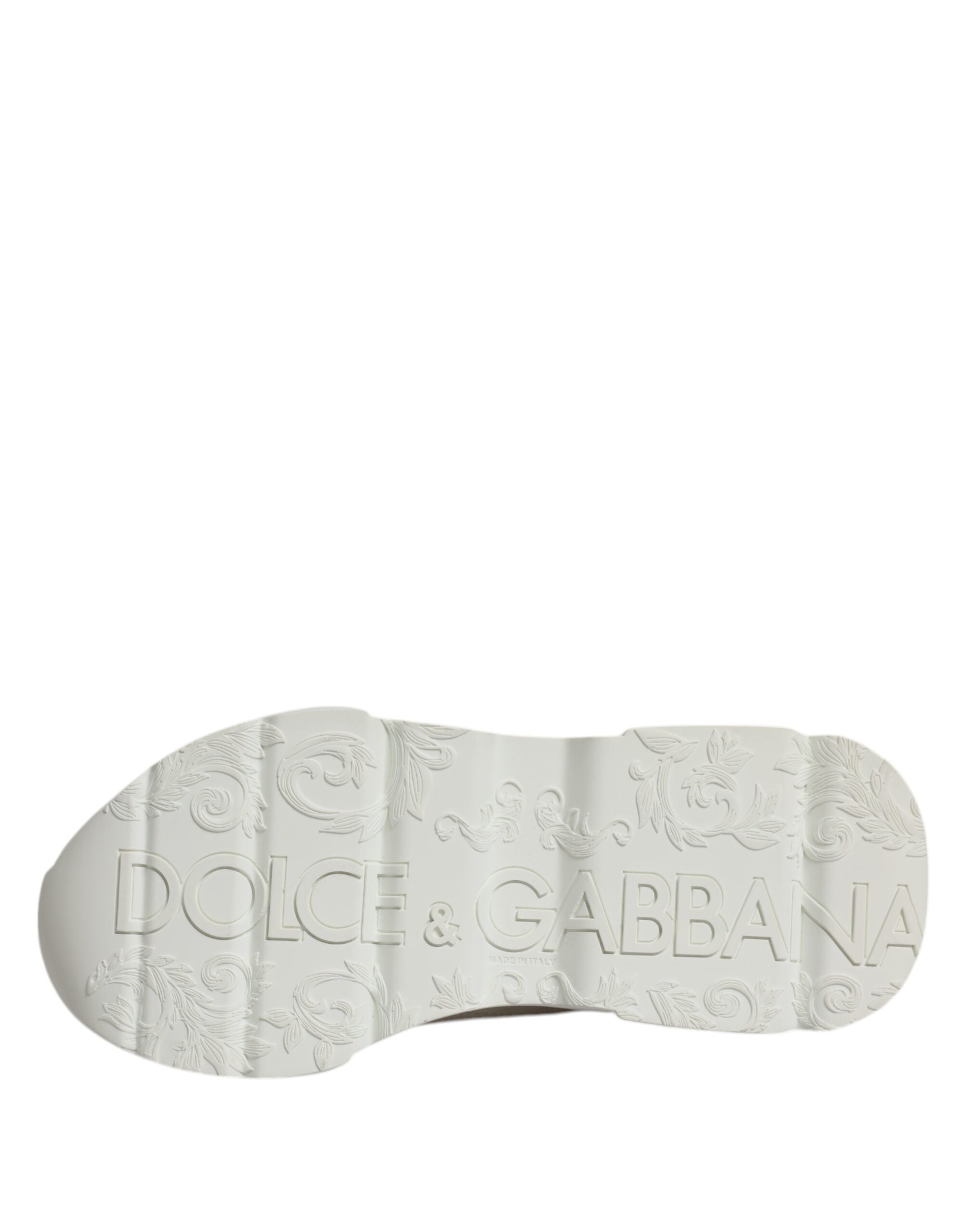 Dolce & Gabbana Vita Läder Daymaster Låga Sneakers Skor