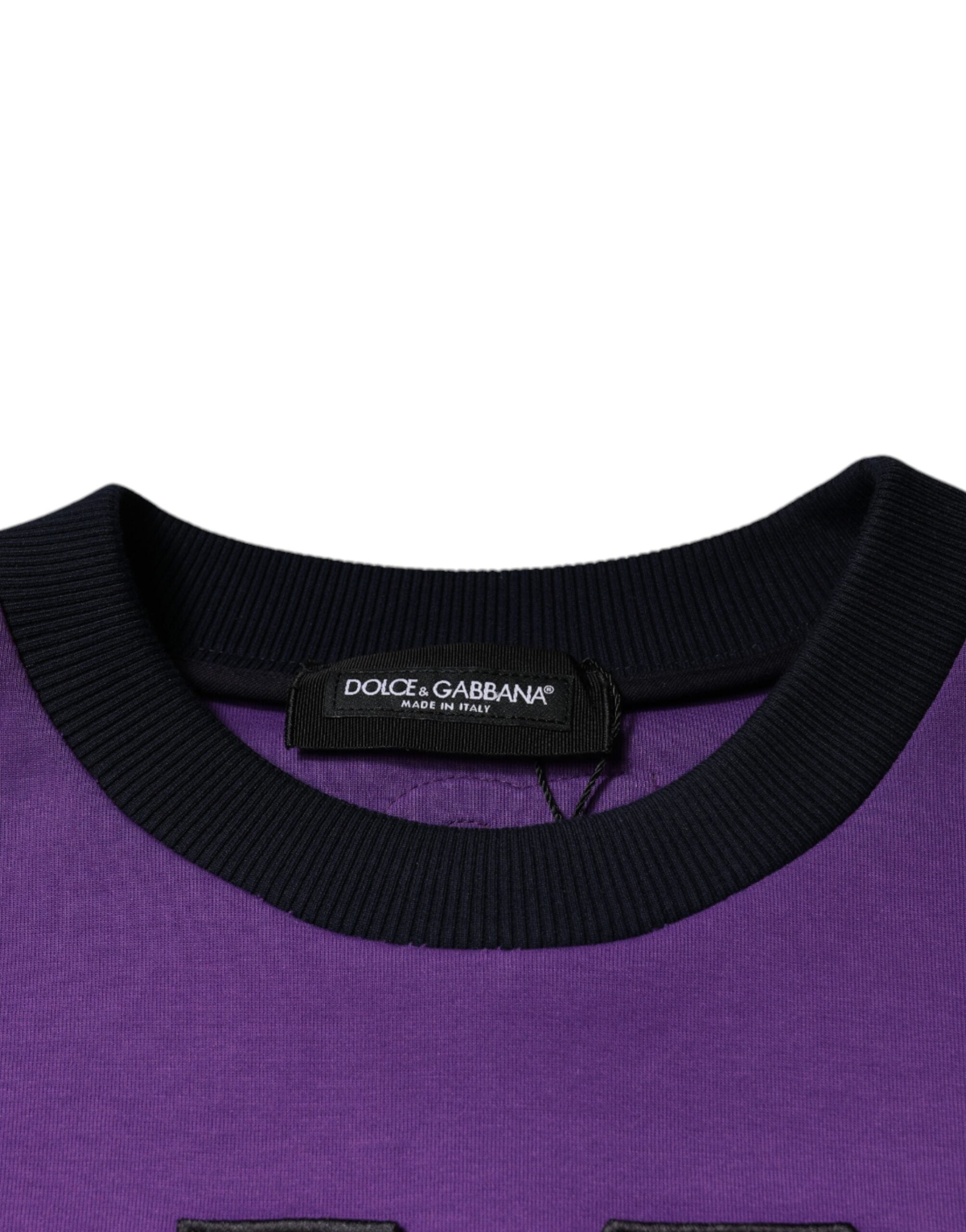 Dolce & Gabbana Flerfärgad Rund Hals Herrtröja