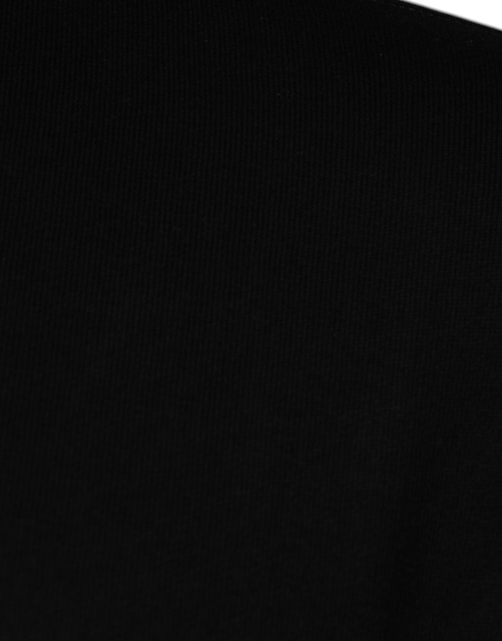 Versace Svart Medusa Fleece Herr Rund Hals Tröja Tröja