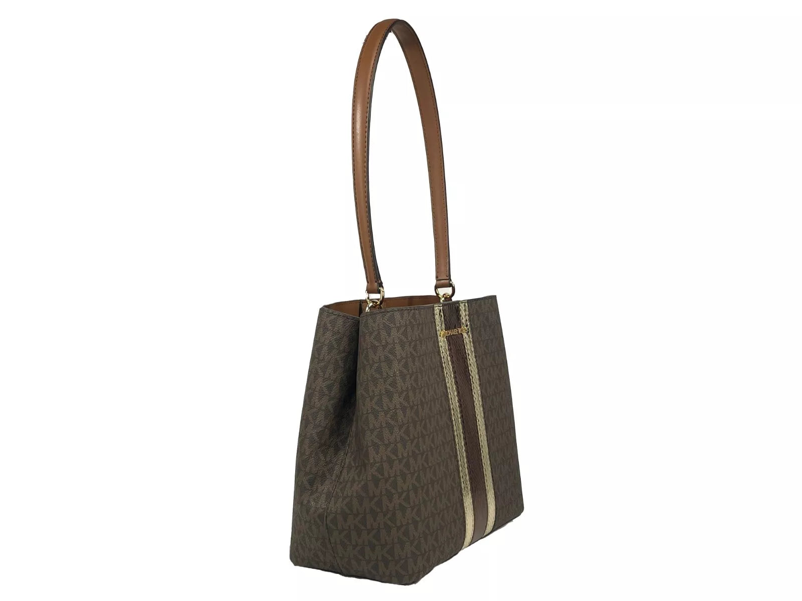 Michael Kors Medium Pratt Bucket Axelväska Brun
