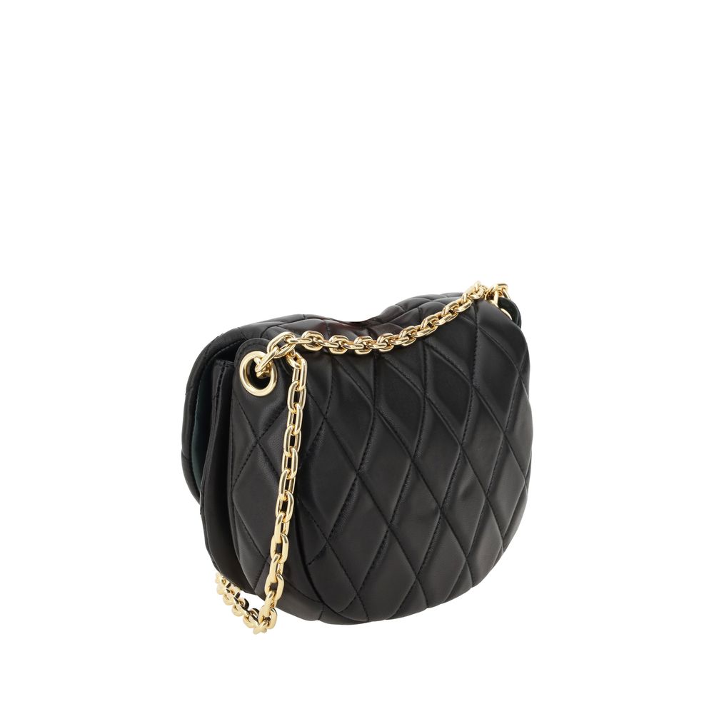 Burberry gunghäst quiltad axelväska