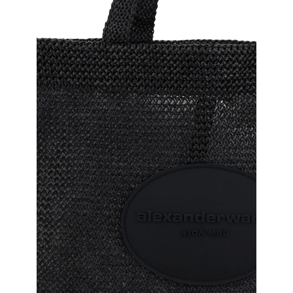 Alexander Wang Punch XL Raffia Axelväska