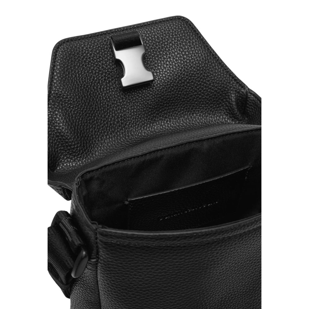 Calvin Klein svart axelväska i polyeten