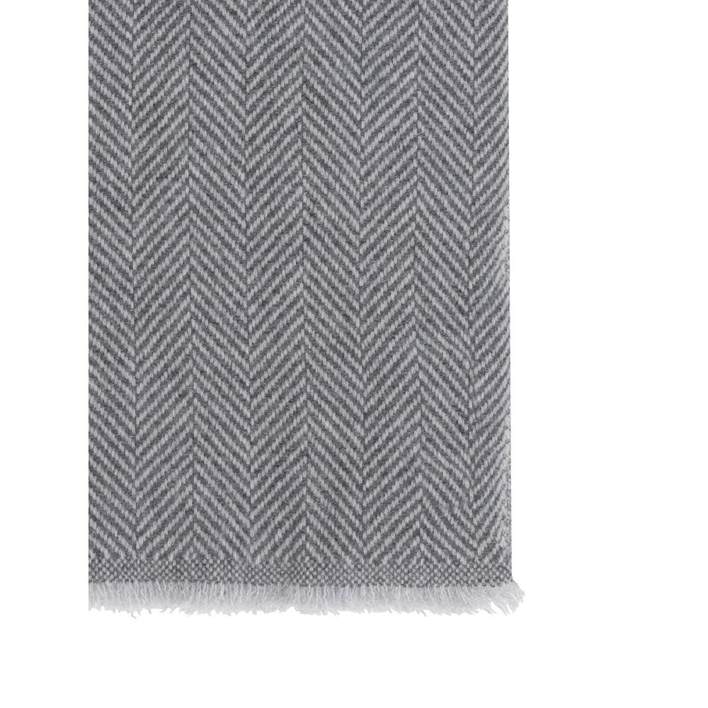 Brunello Cucinelli Scarf i linne och kashmir