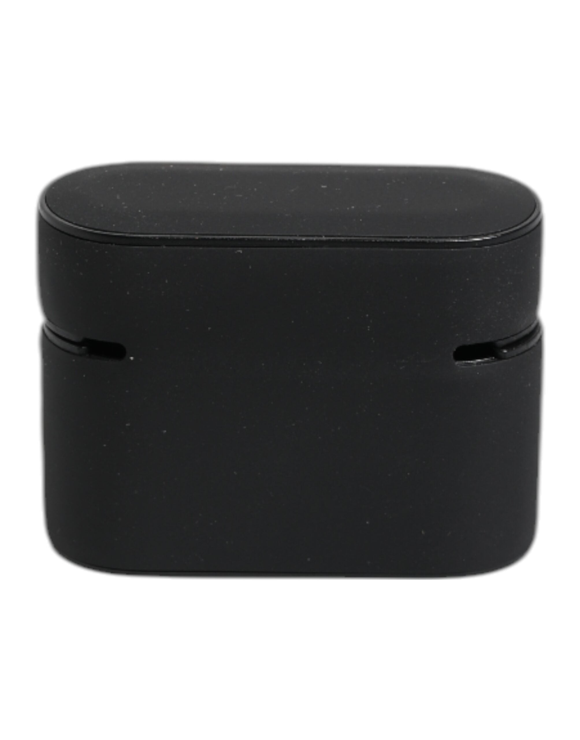 Dolce & Gabbana Svart Gult Silikonfodral med Präglad Logotyp till Airpods