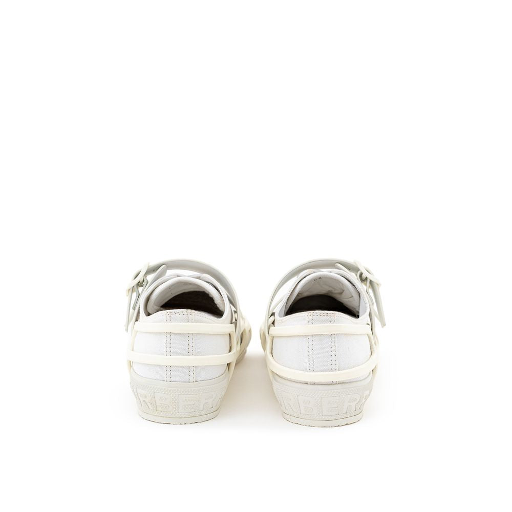 Burberry Vit Bomullssneaker