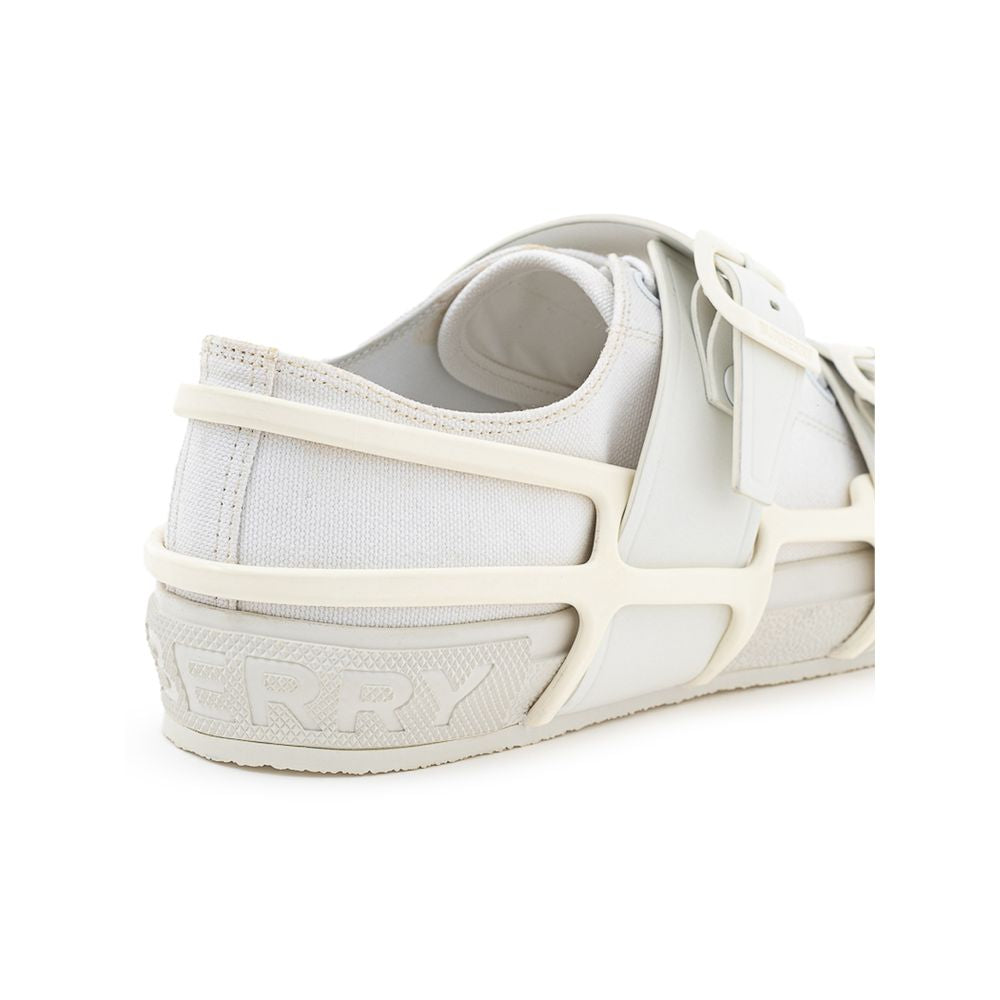 Burberry Vit Bomullssneaker