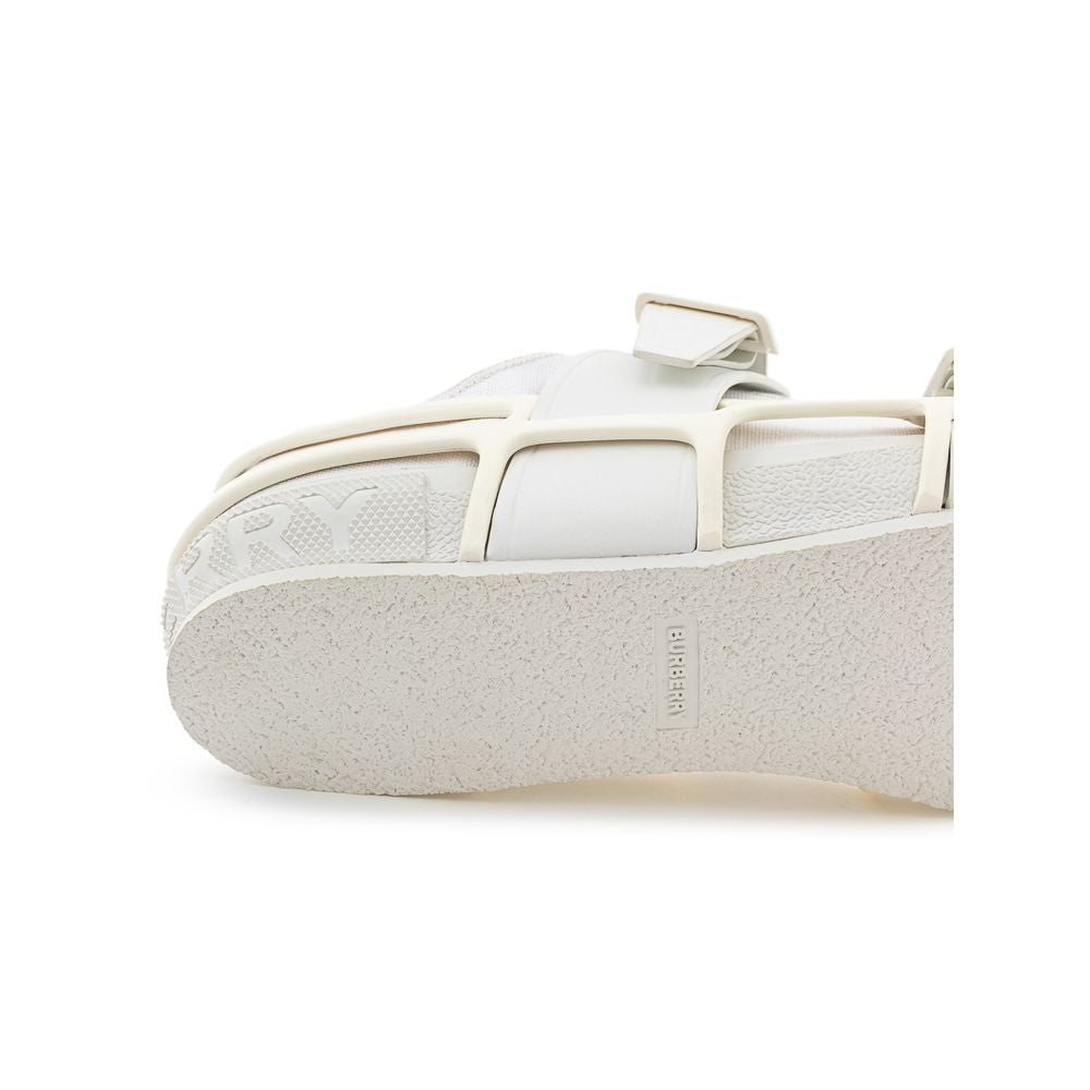 Burberry Vit Bomullssneaker