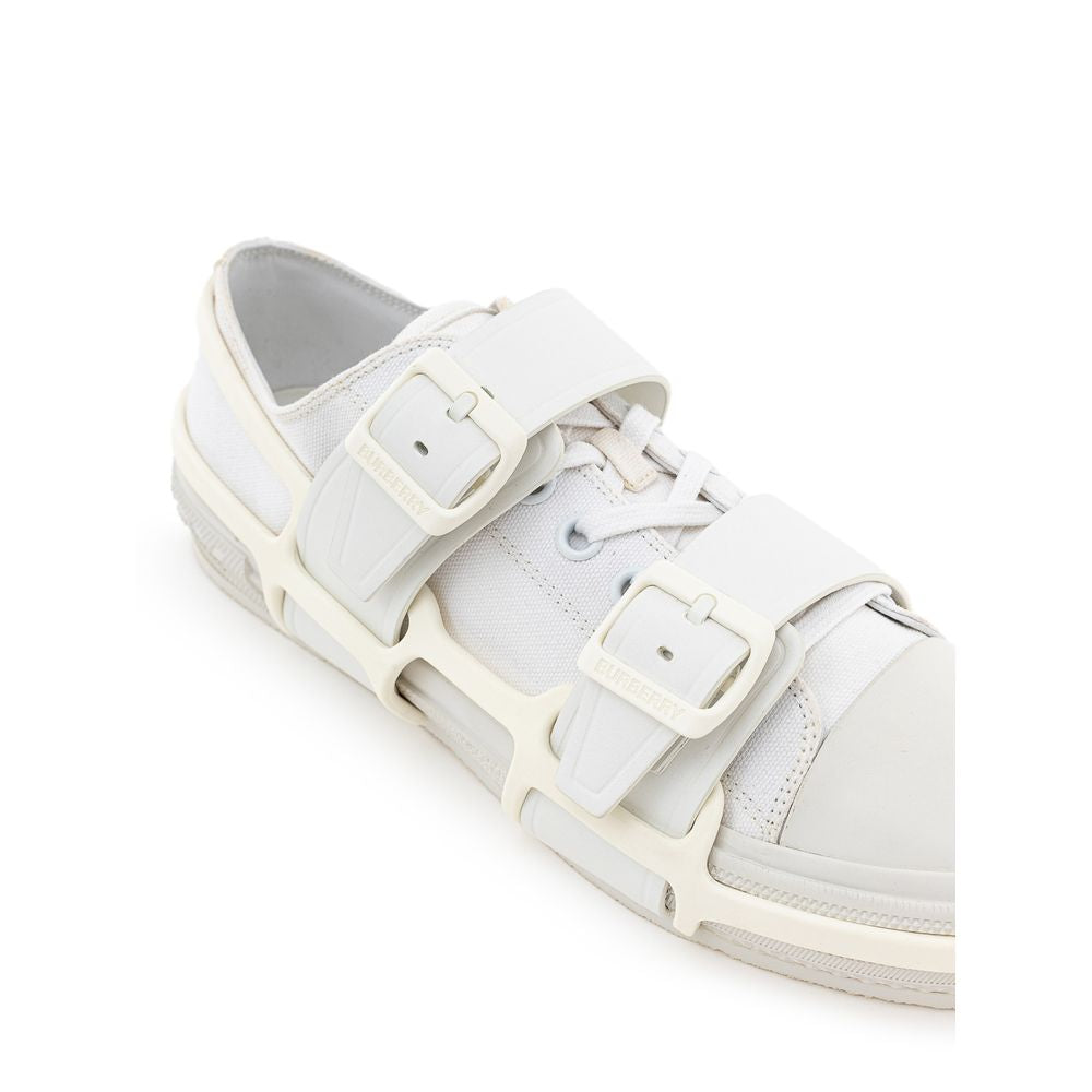 Burberry Vit Bomullssneaker