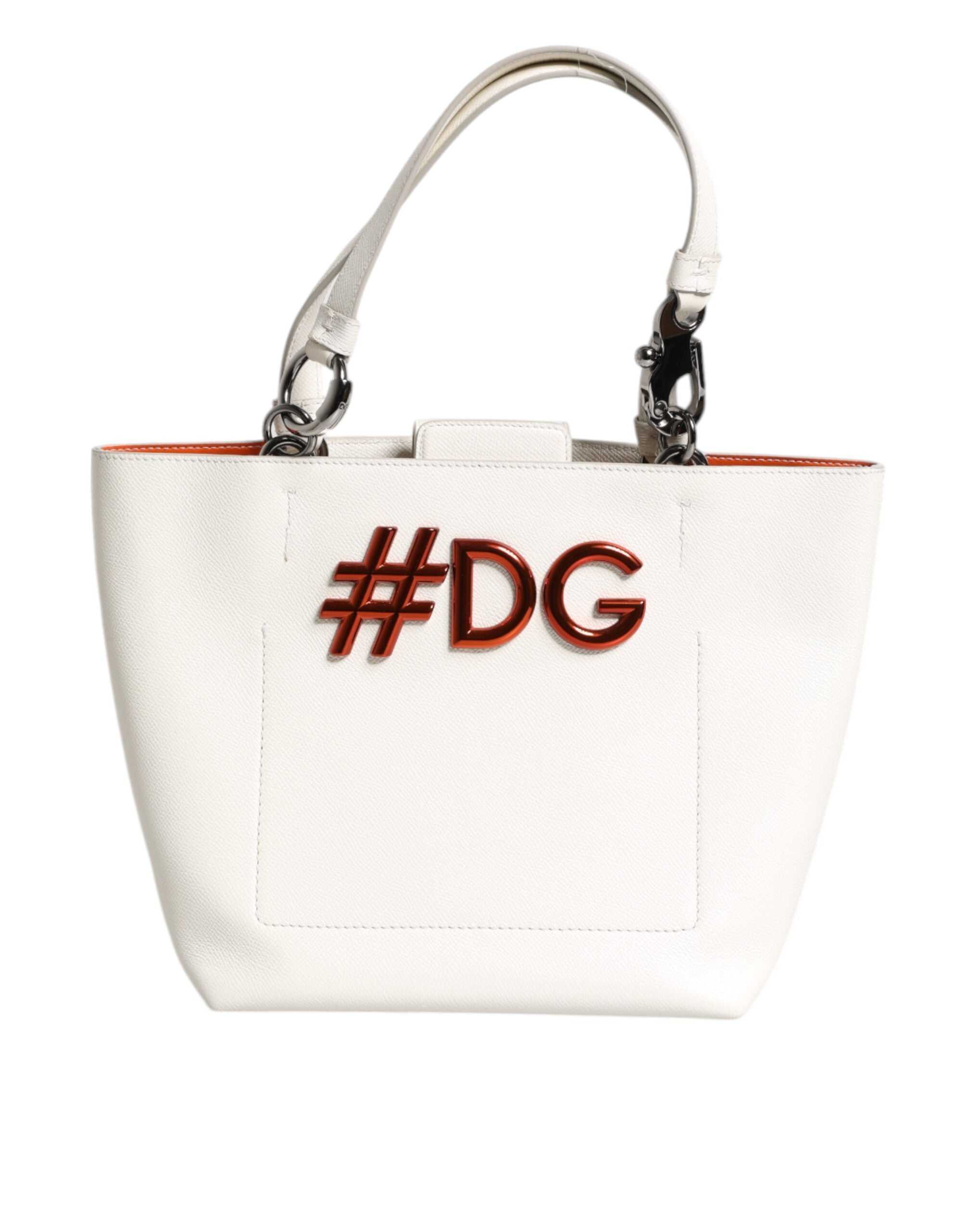 Dolce & Gabbana Vit Läder