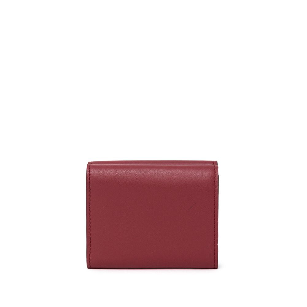 Dolce & Gabbana Röd Kalvskinnsplånbok