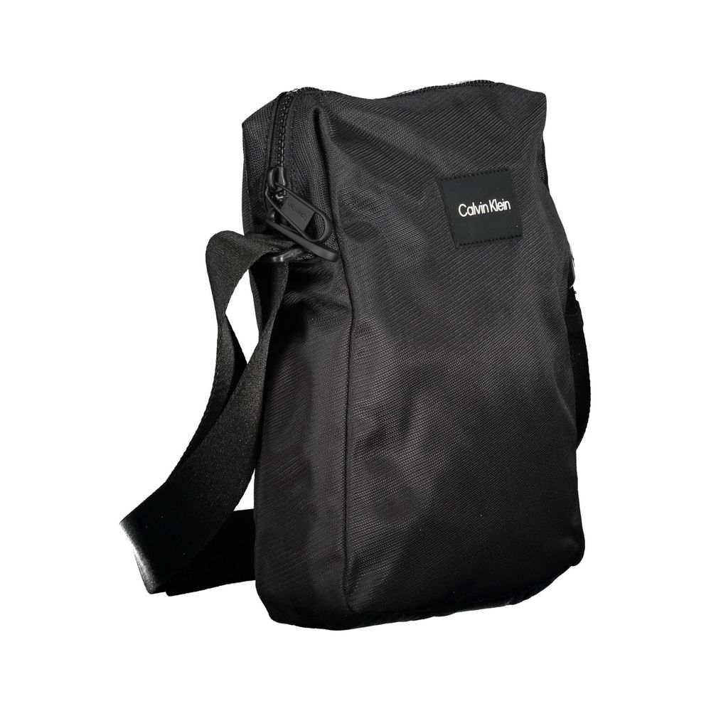 Calvin Klein "Svart polyester herr axelväska"