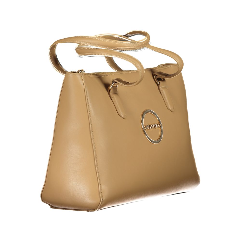 Mario Valentino Beige Polyeten Damhandväska