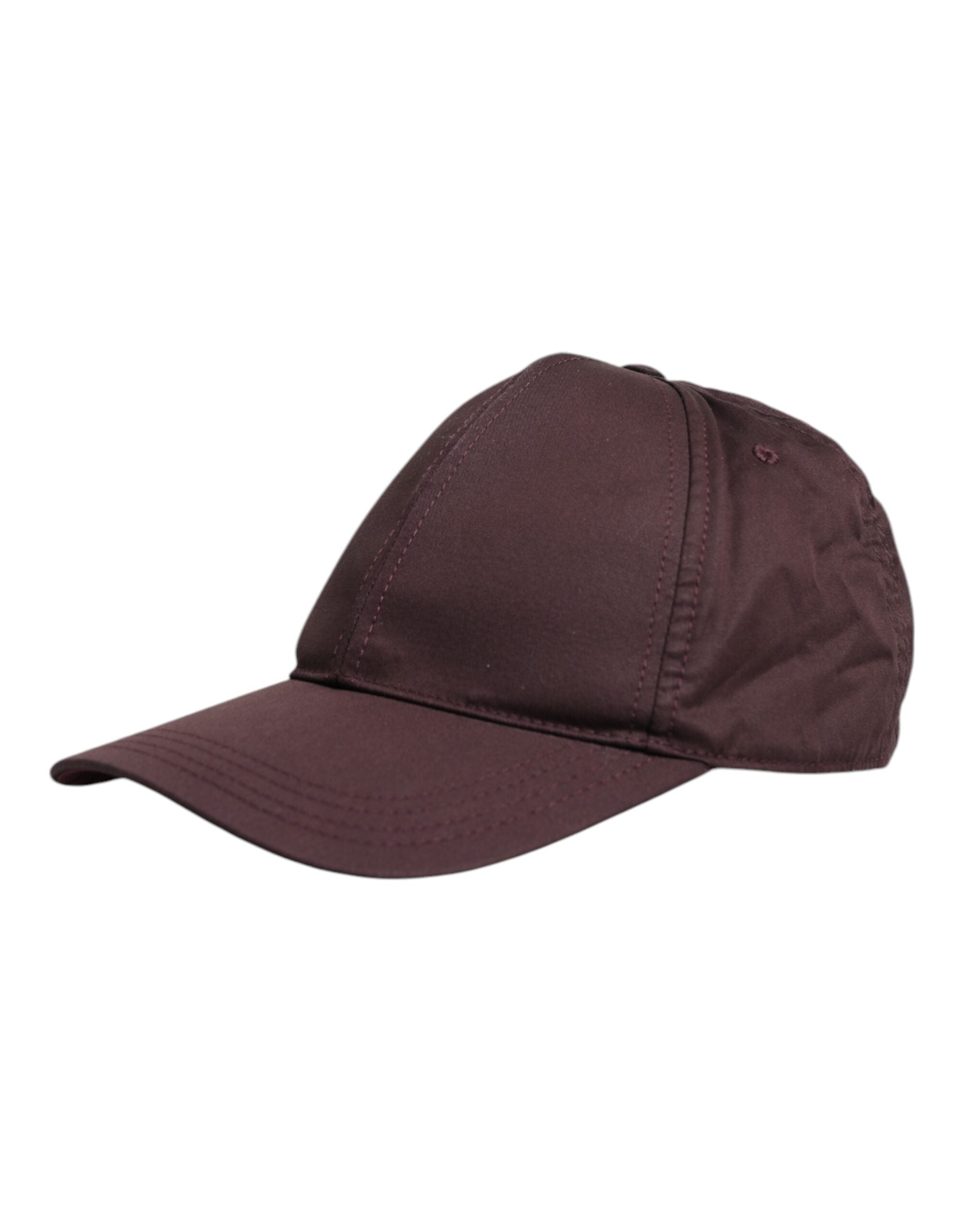 Dolce & Gabbana brun bomull DG Crown 6 paneler basebollkeps