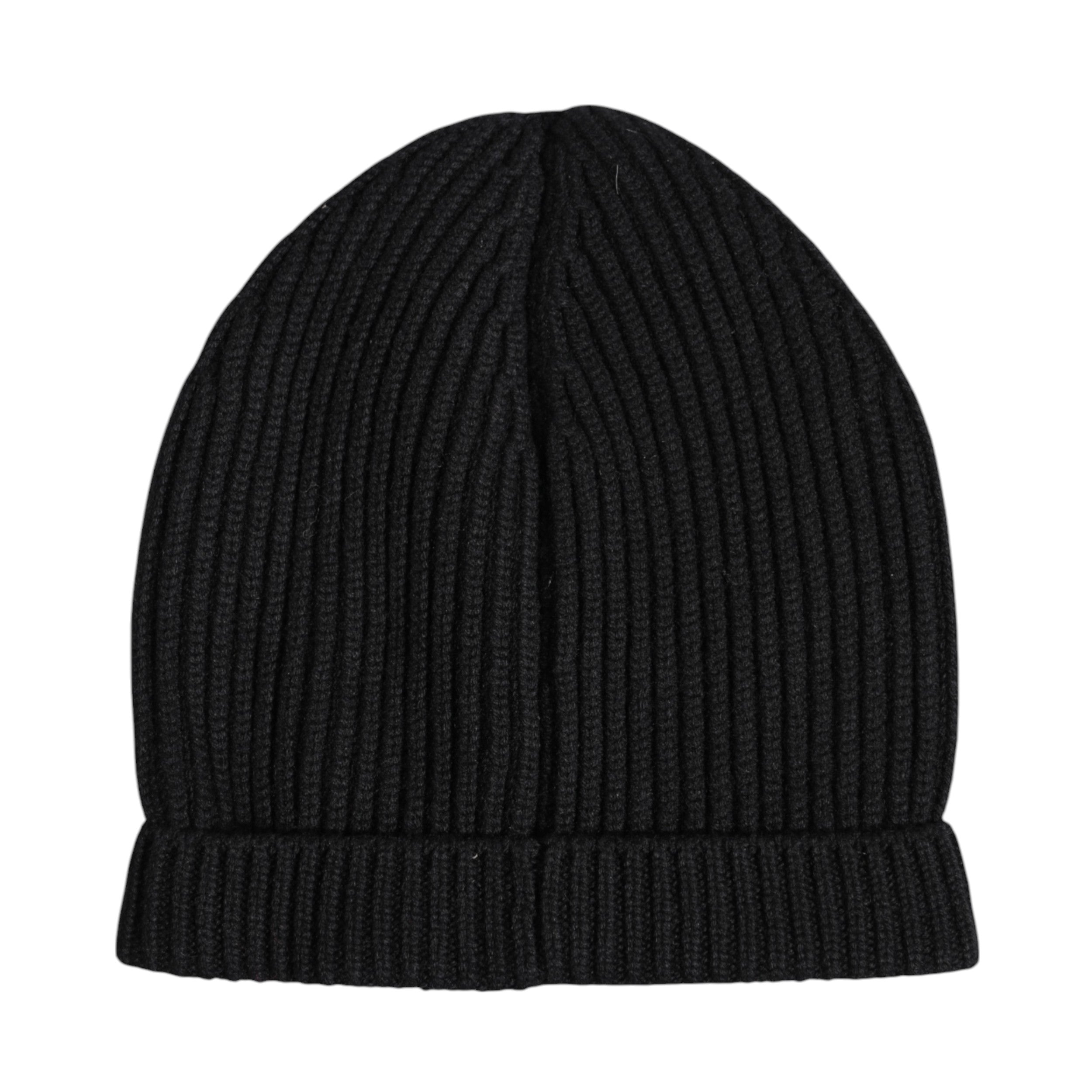 Dolce & Gabbana Svart Kashmir Stickad Vintermössa