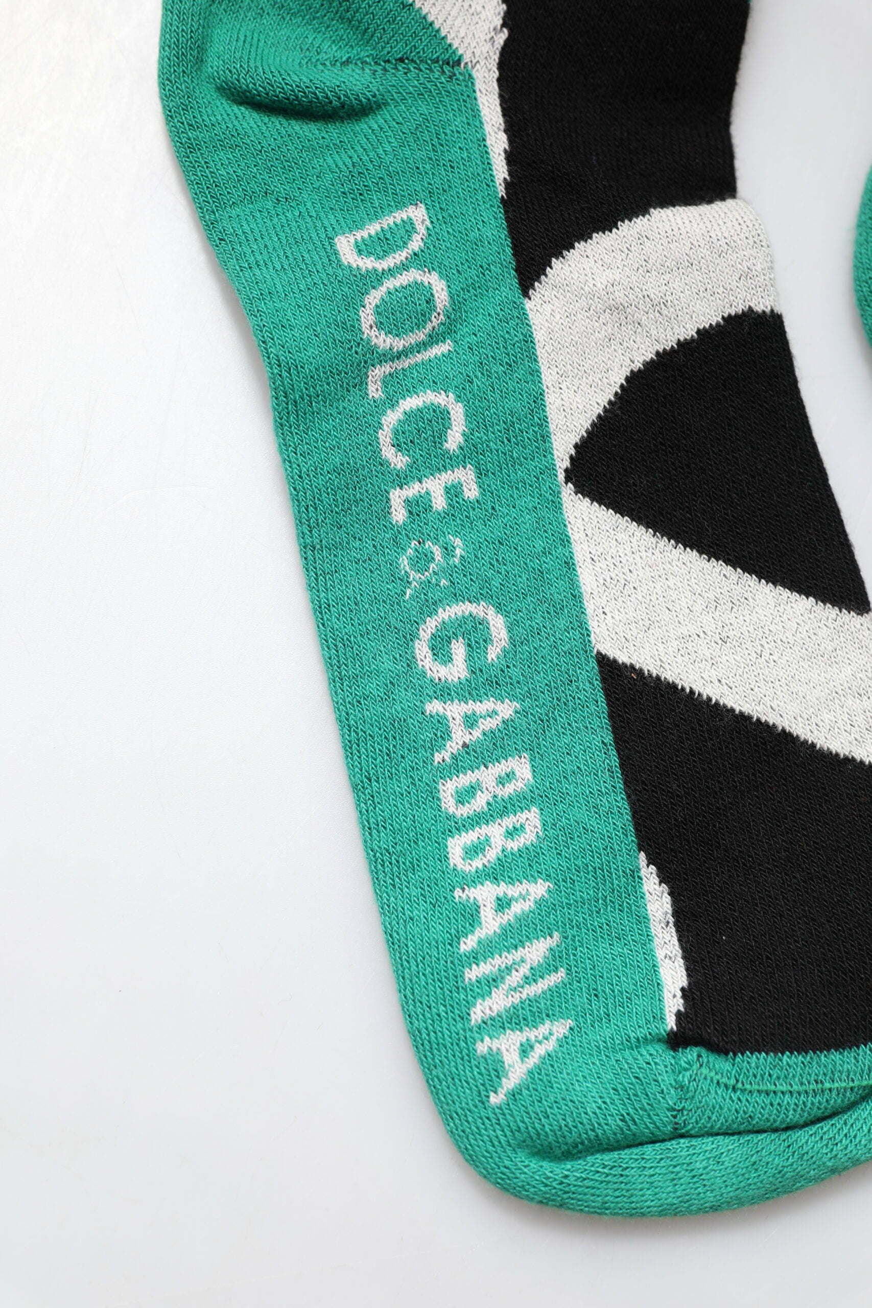 Dolce & Gabbana Flerfärgade Bomulls Stretch Över Vadstrumpor