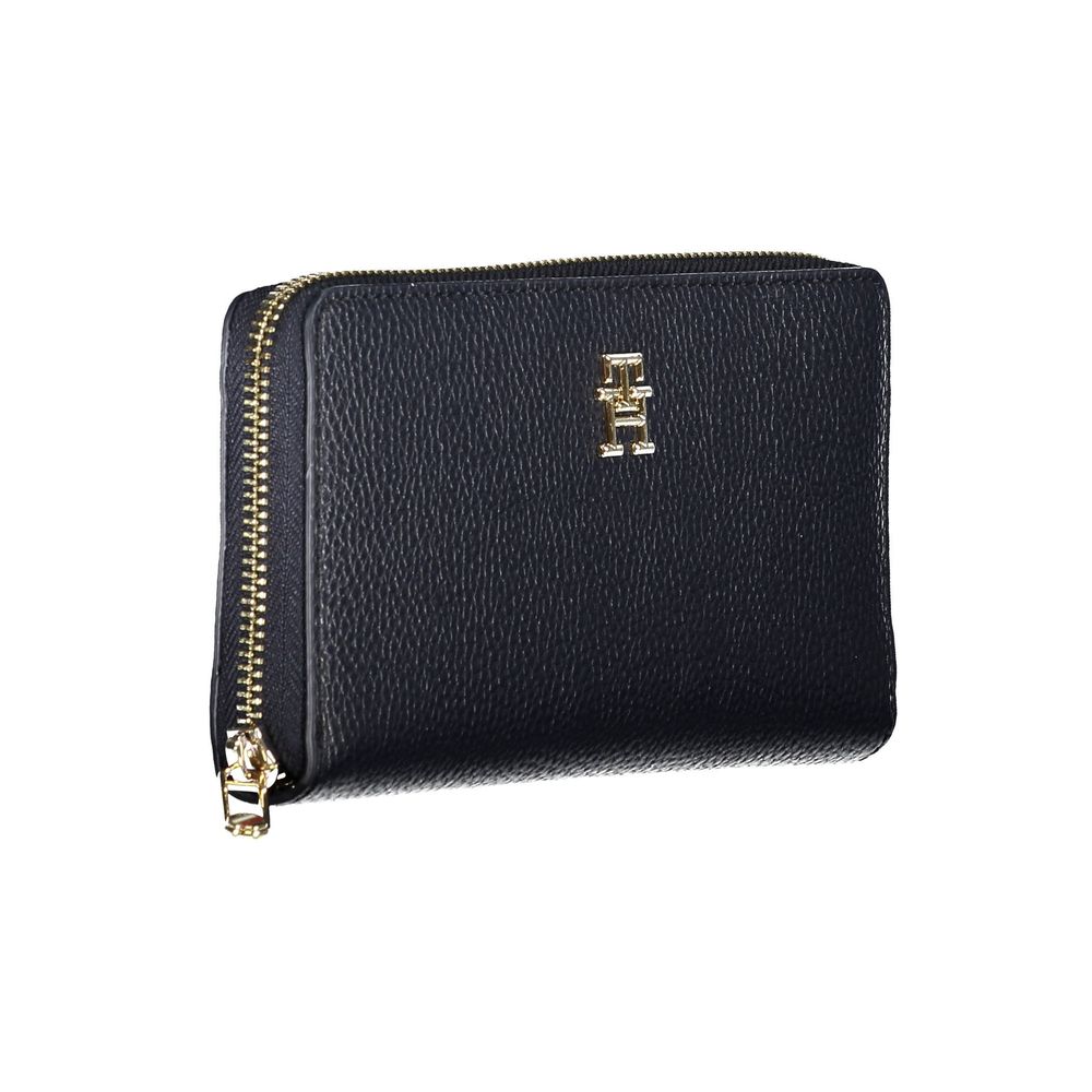 Tommy Hilfiger Blå Polyeten Damplånbok