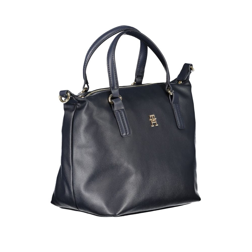 Tommy Hilfiger blå polyesterväska