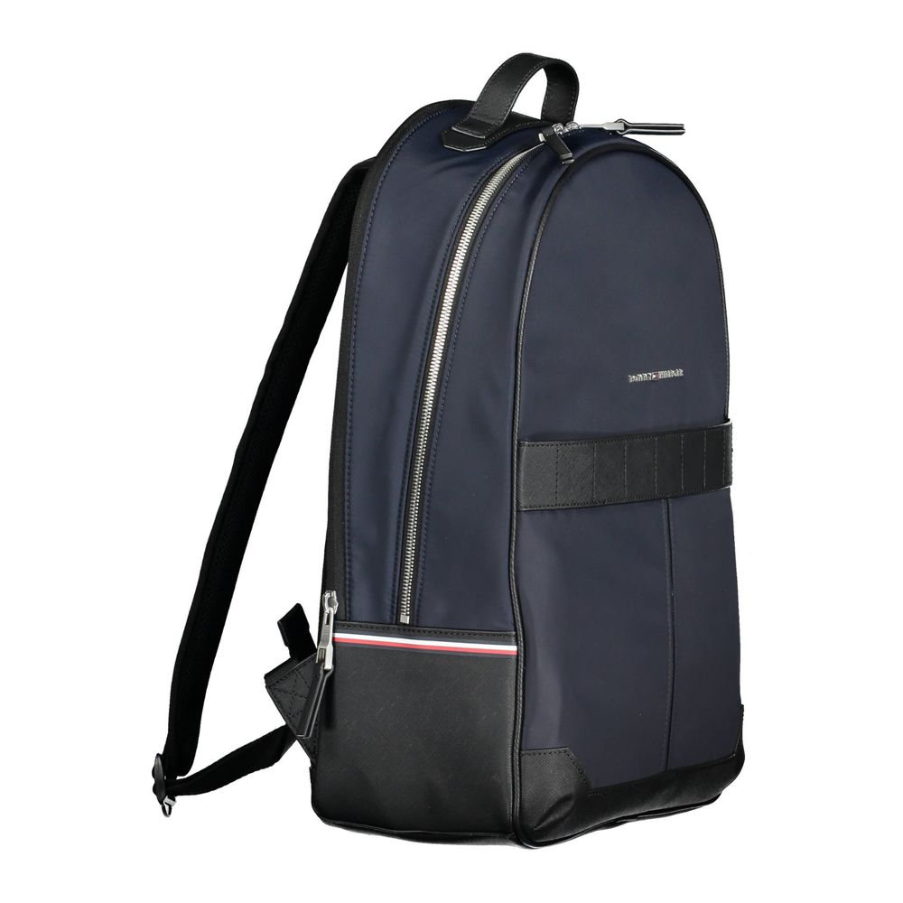 Tommy Hilfiger Blå Polyester Herr Ryggsäck