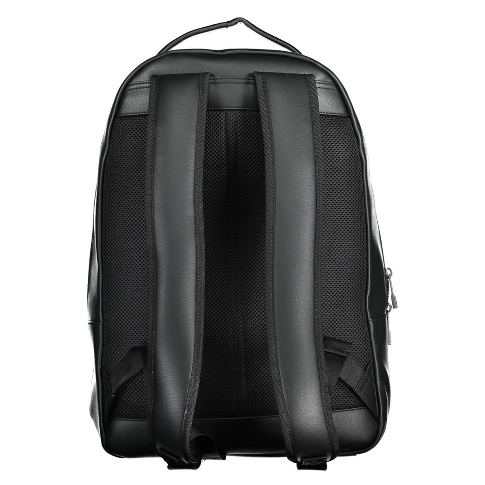 Tommy Hilfiger svart polyeten herrryggsäck