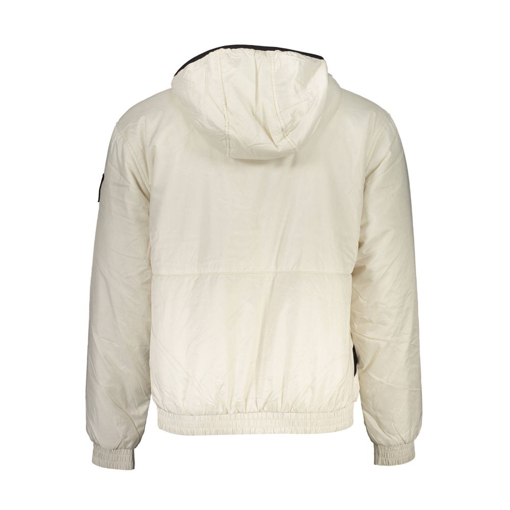 Calvin Klein Elegant Beige Huvjacka – Tidlösa Ytterkläder