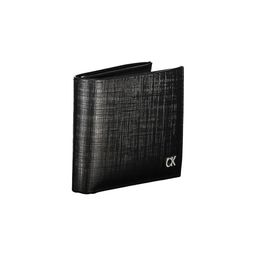 Calvin Klein Elegant Läderplånbok med Dubbla Fack