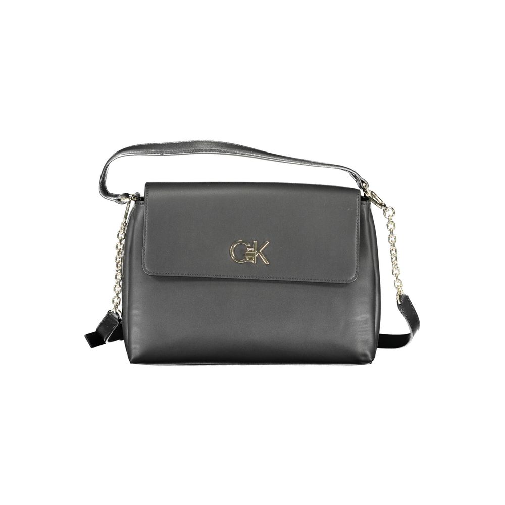 Calvin Klein svart polyesterväska för kvinnor