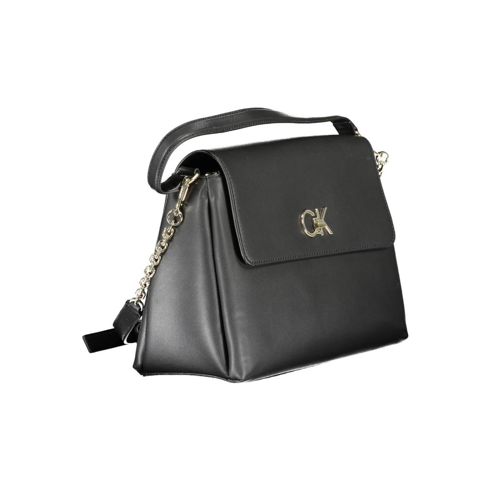 Calvin Klein svart polyesterväska för kvinnor