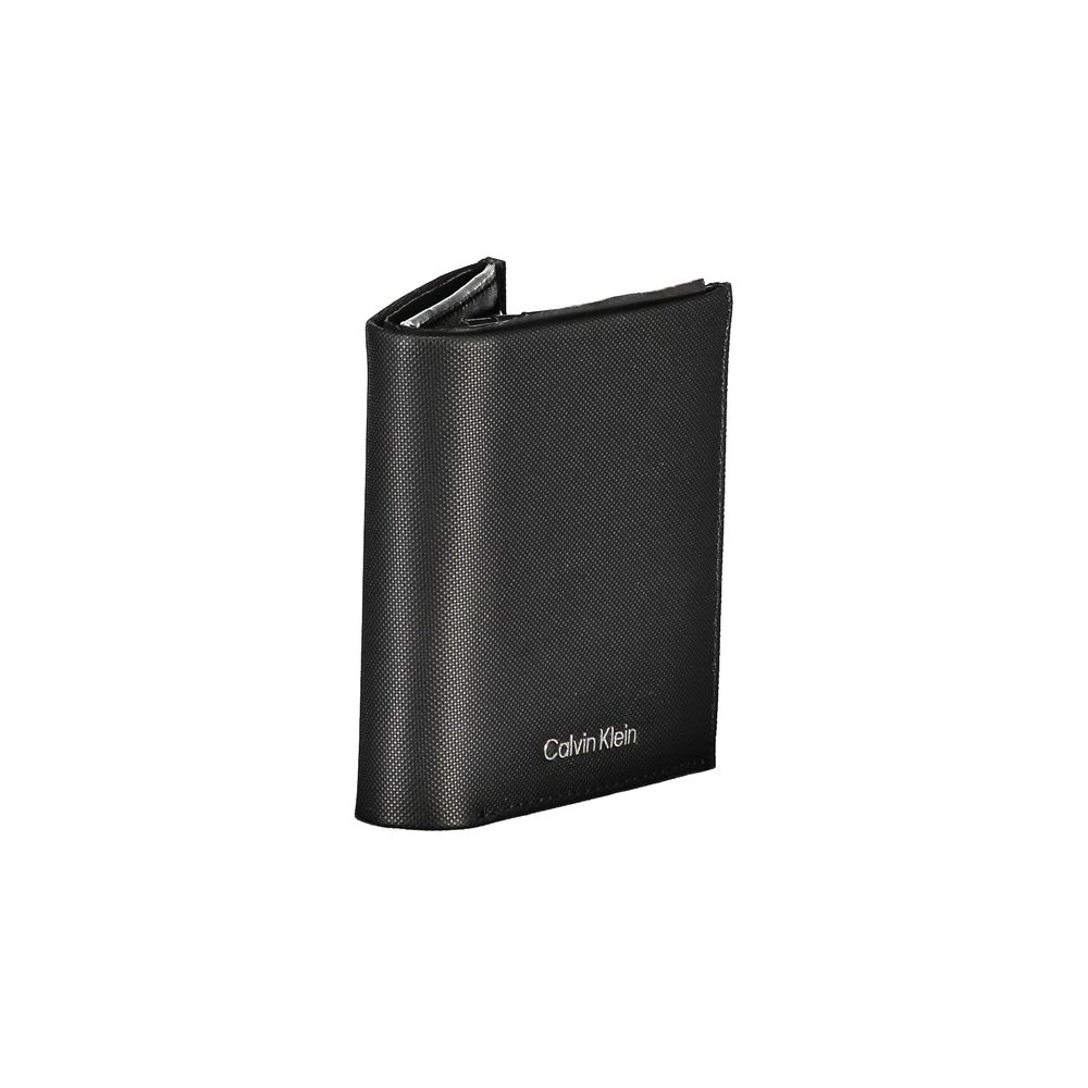 Calvin Klein Sleek Läderplånbok med Vikbarhet och RFID-block