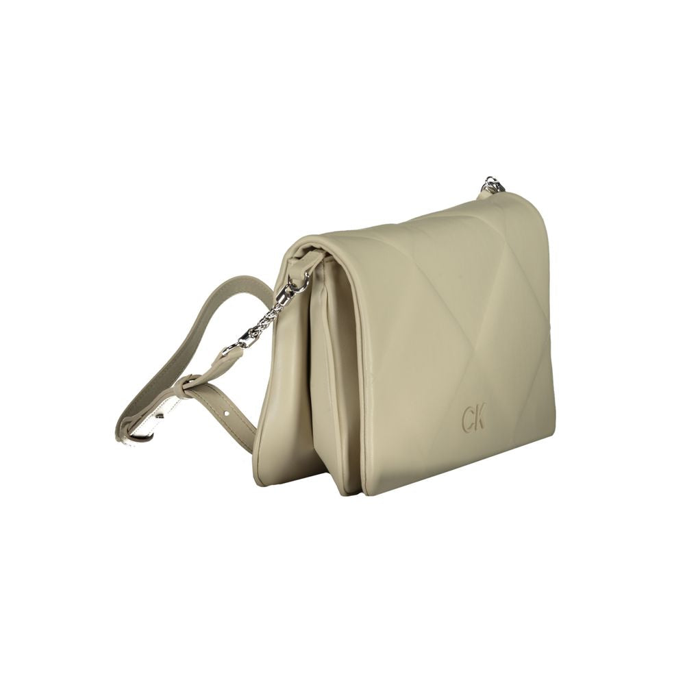 Calvin Klein Beige Bomullsväska