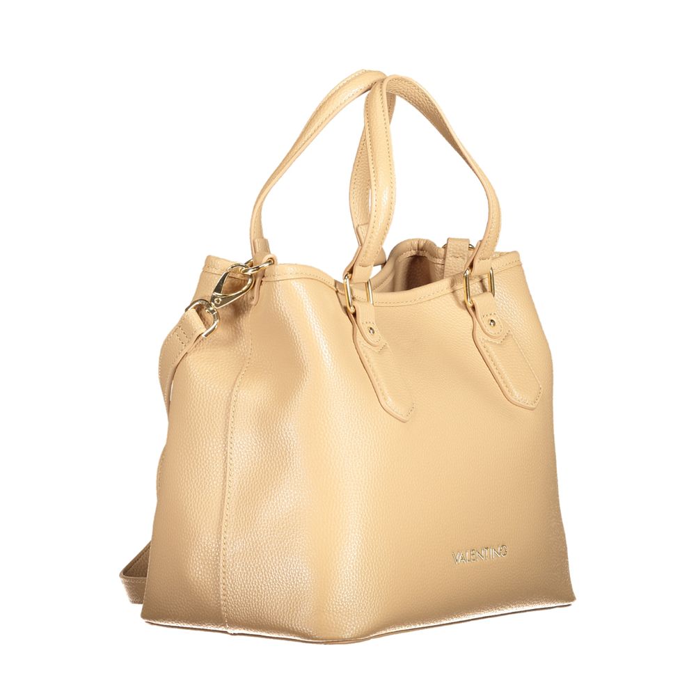 Mario Valentino Beige Polyeten Damhandväska