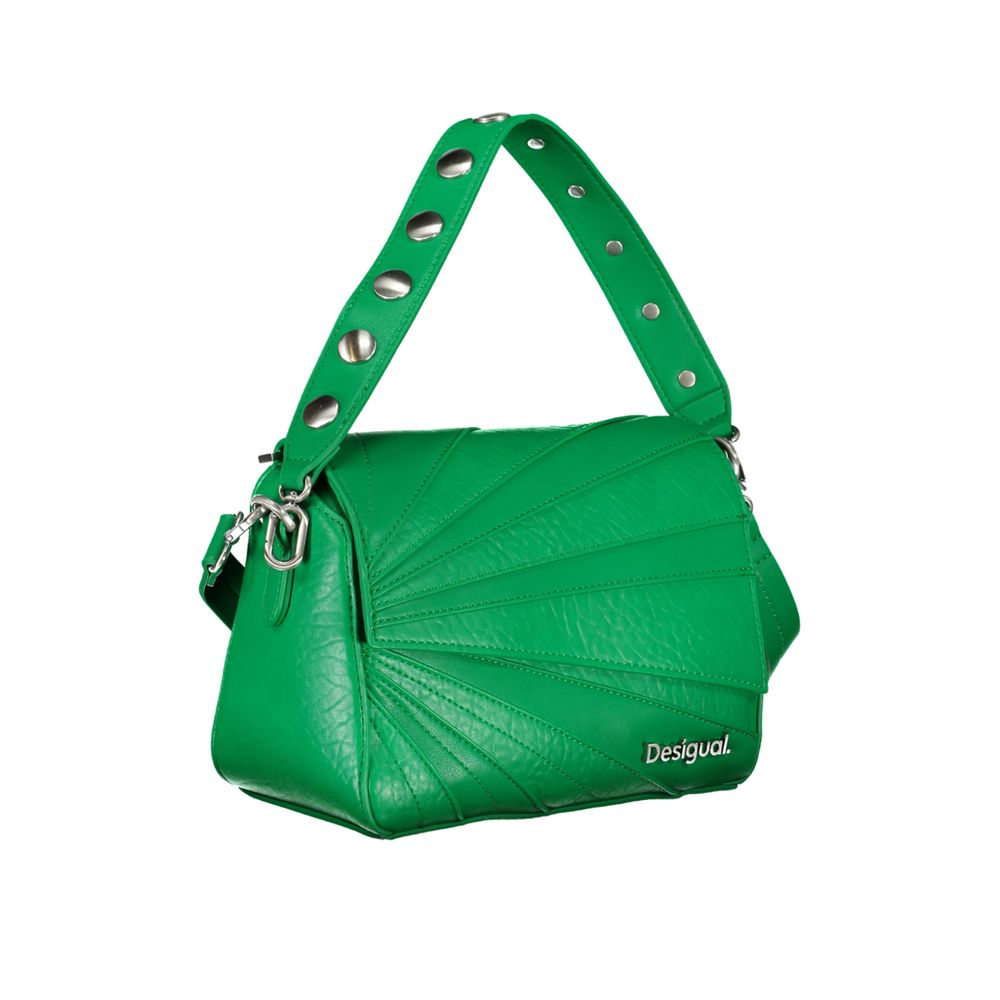 Desigual Grön Polyeten Handväska