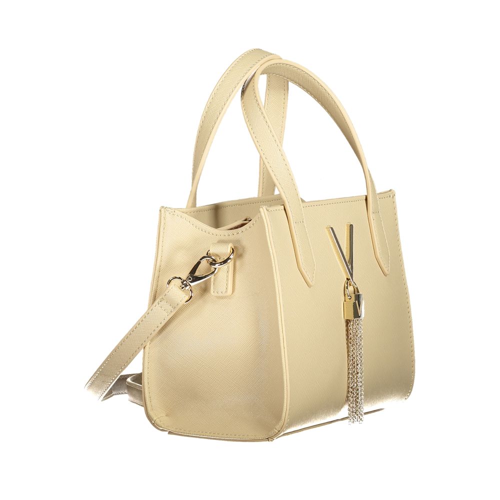 Mario Valentino Beige Polyeten Damhandväska