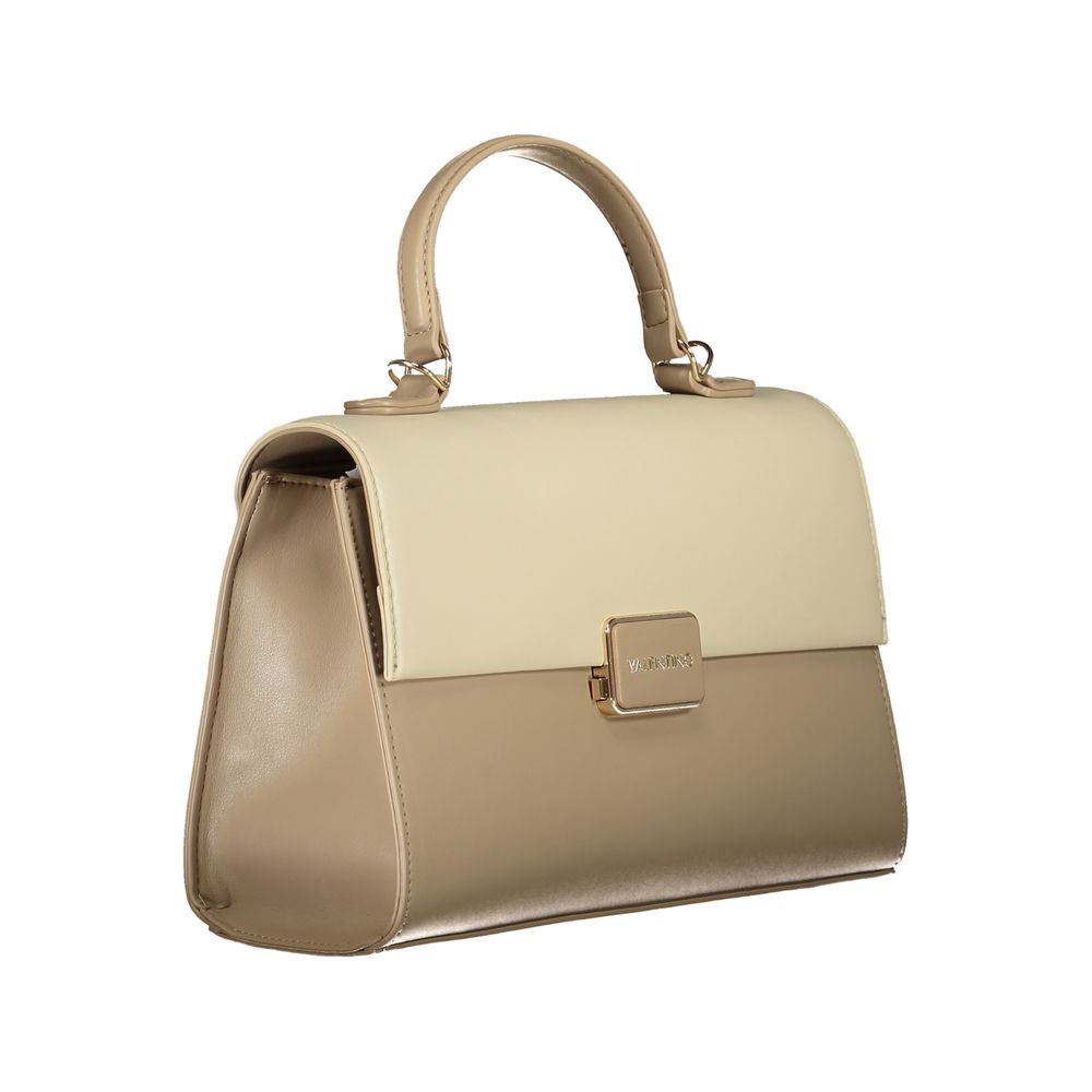 Mario Valentino Beige Polyeten Damhandväska