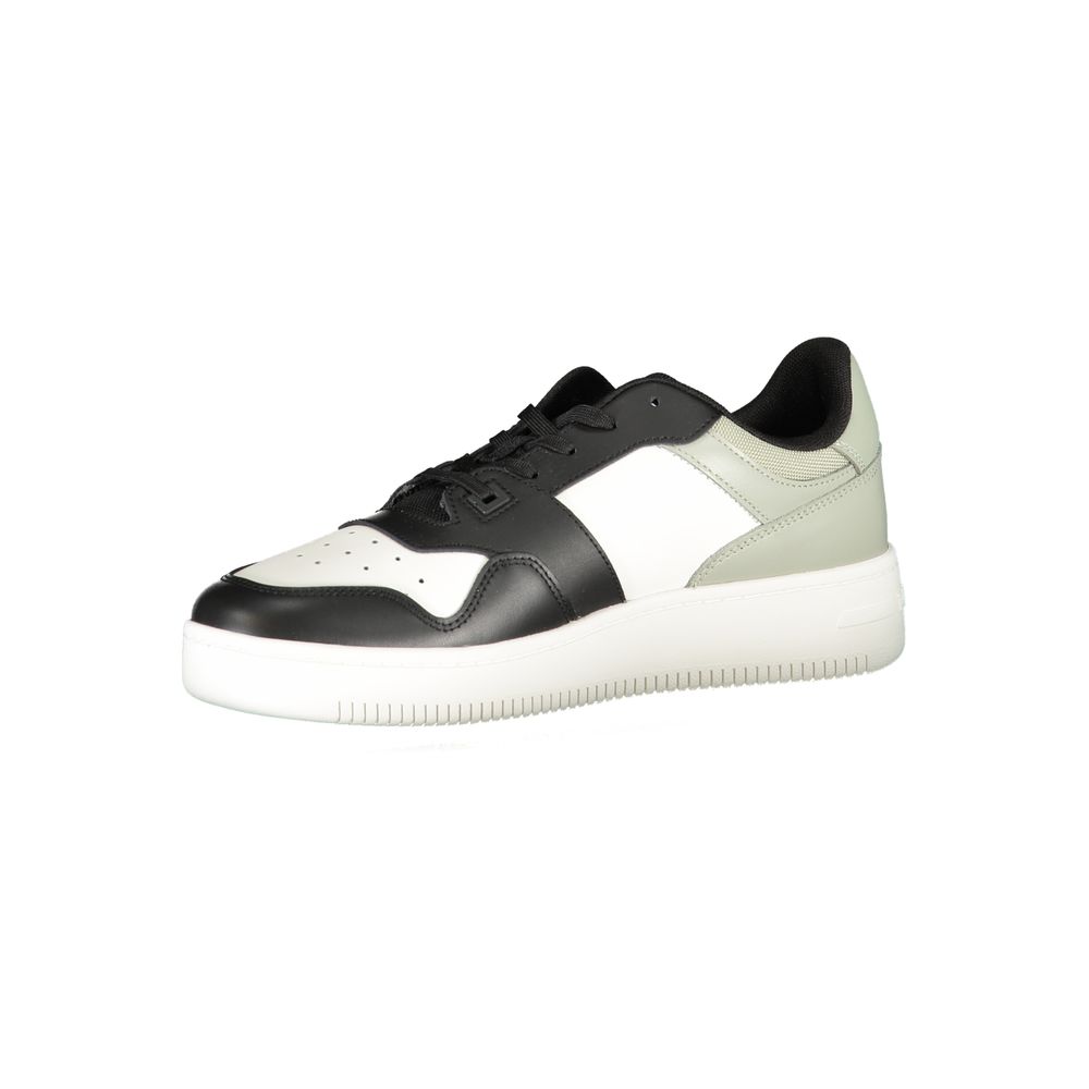 Tommy Hilfiger svarta polyestersneakers