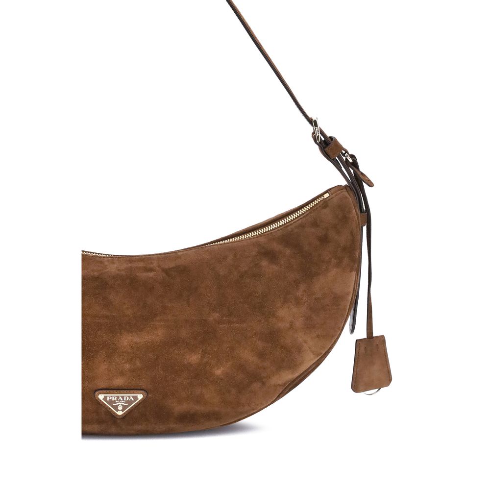 Prada Demi-Lune Axelväska