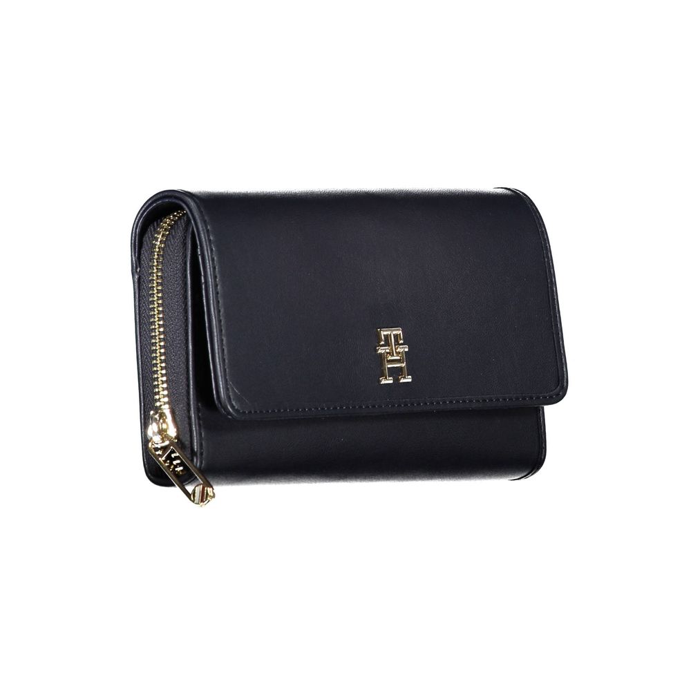Tommy Hilfiger Blå Polyeten Damplånbok