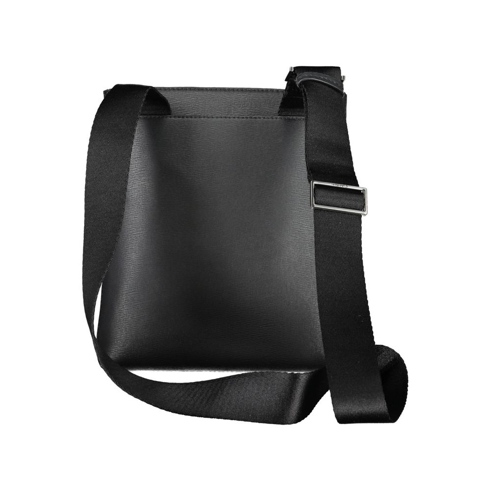 Calvin Klein miljövänlig svart axelväska med logotyp