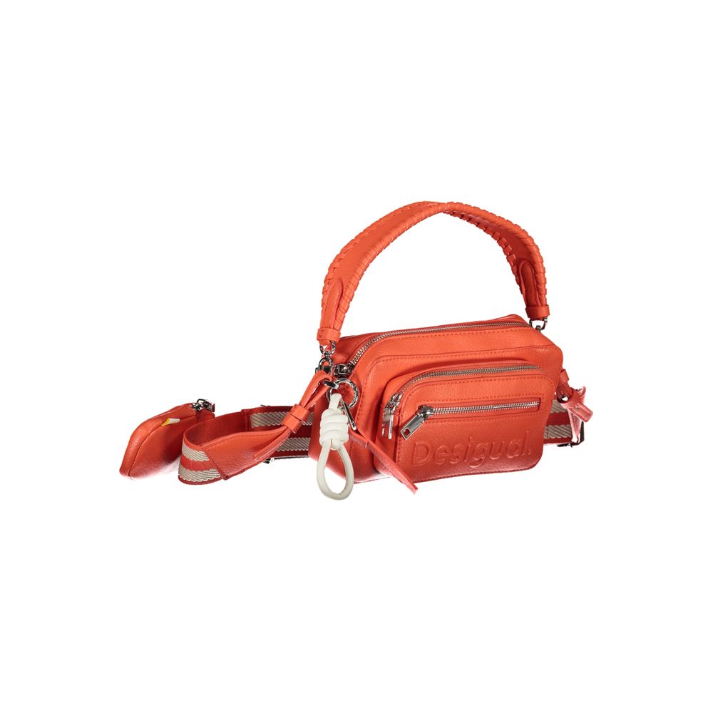 Desigual Rosa Polyeten Handväska