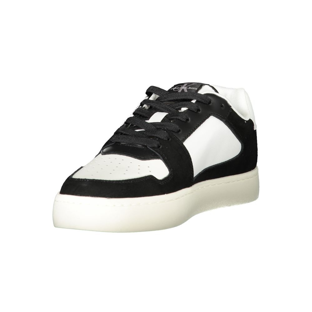 Calvin Klein Vita Läder Herr Sneaker
