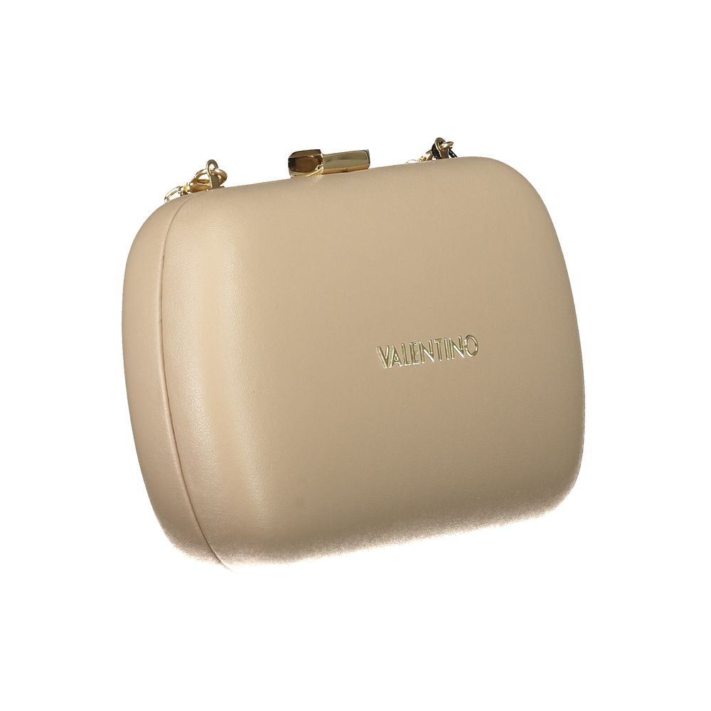 Mario Valentino Beige Polyeten Damhandväska
