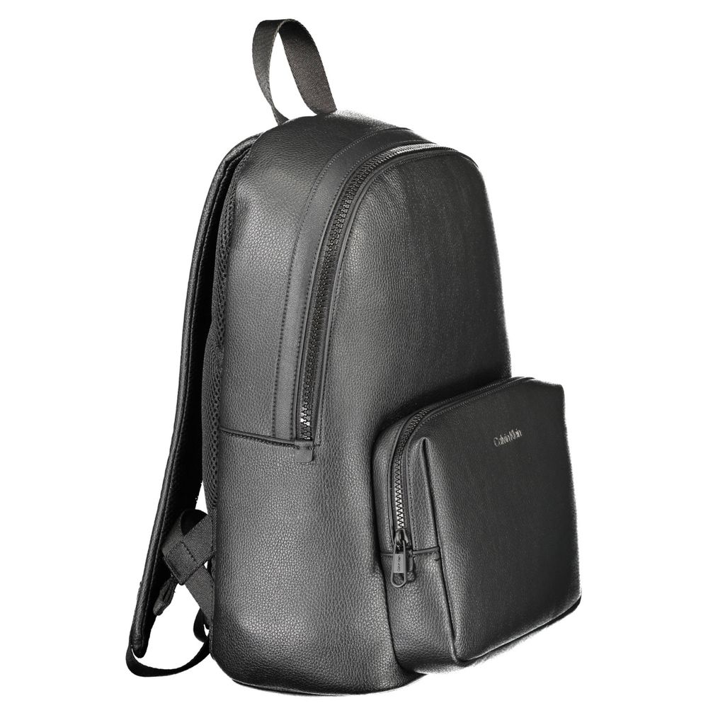 Calvin Klein svart polyeten herrryggsäck