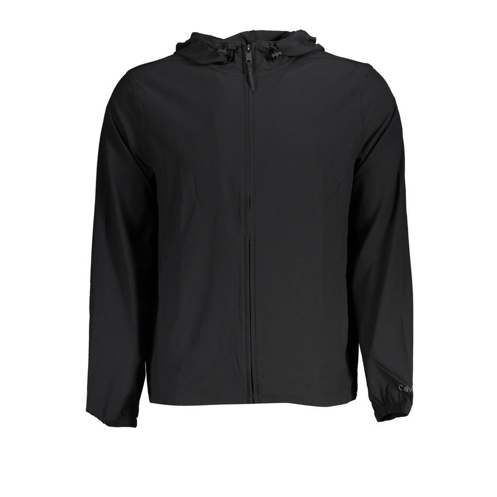 Calvin Klein Sleek sportjacka med huva i andningsbart tyg