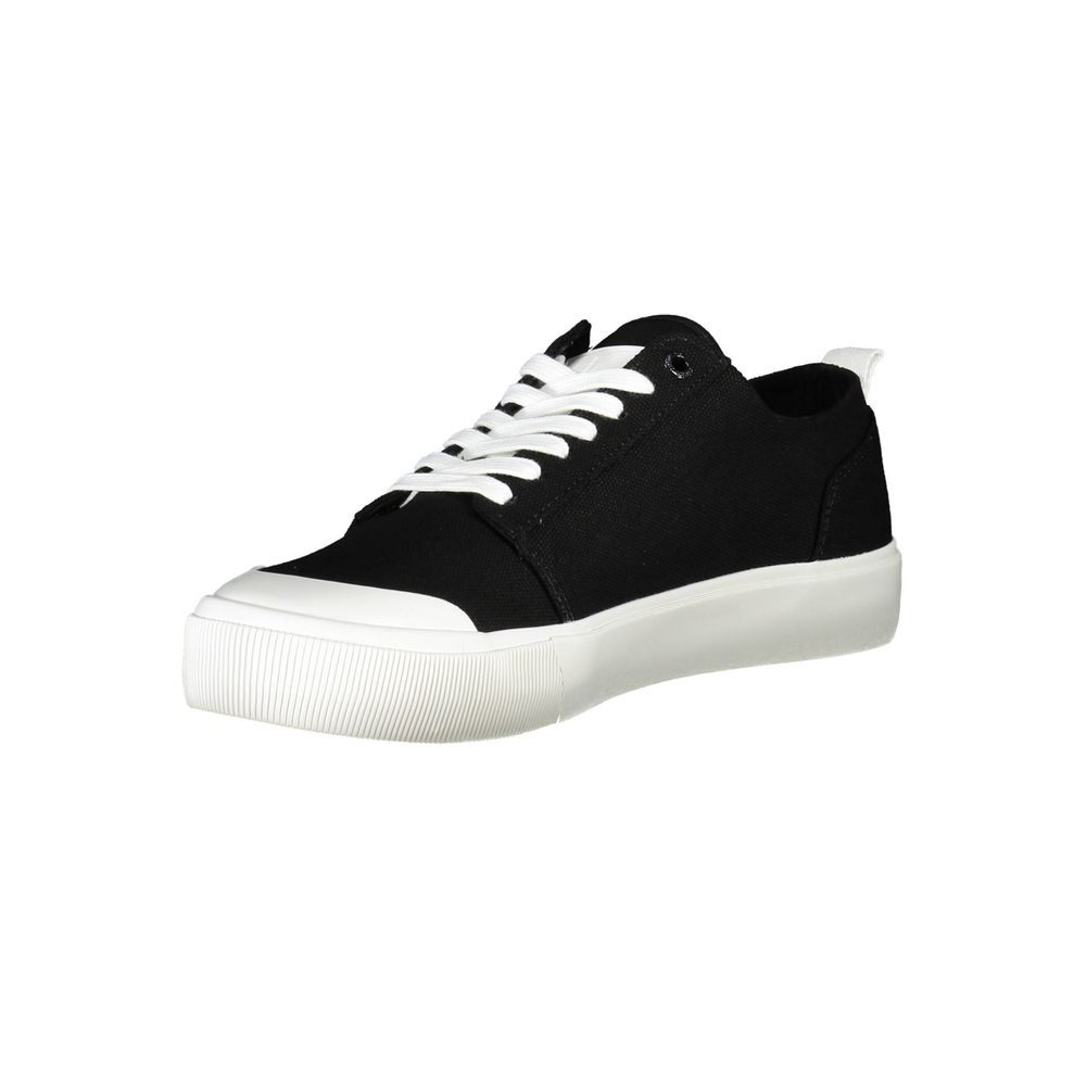 Calvin Klein svarta herrsneakers i återvunnet material
