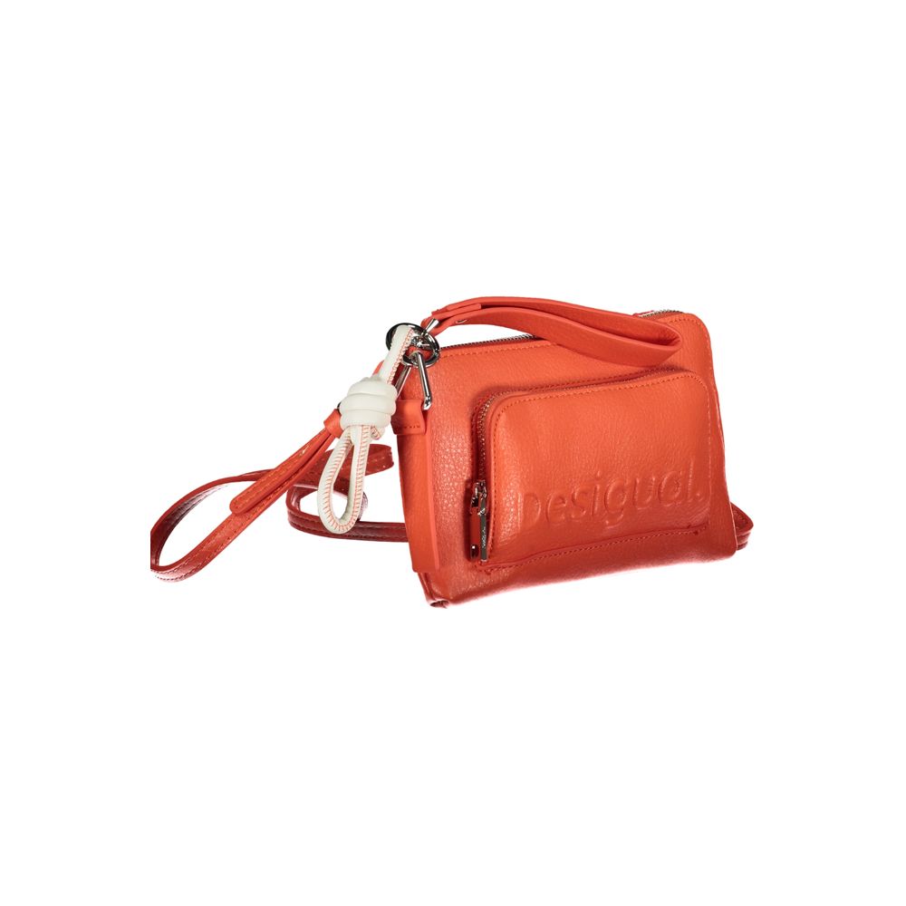Desigual Rosa Polyeten Handväska