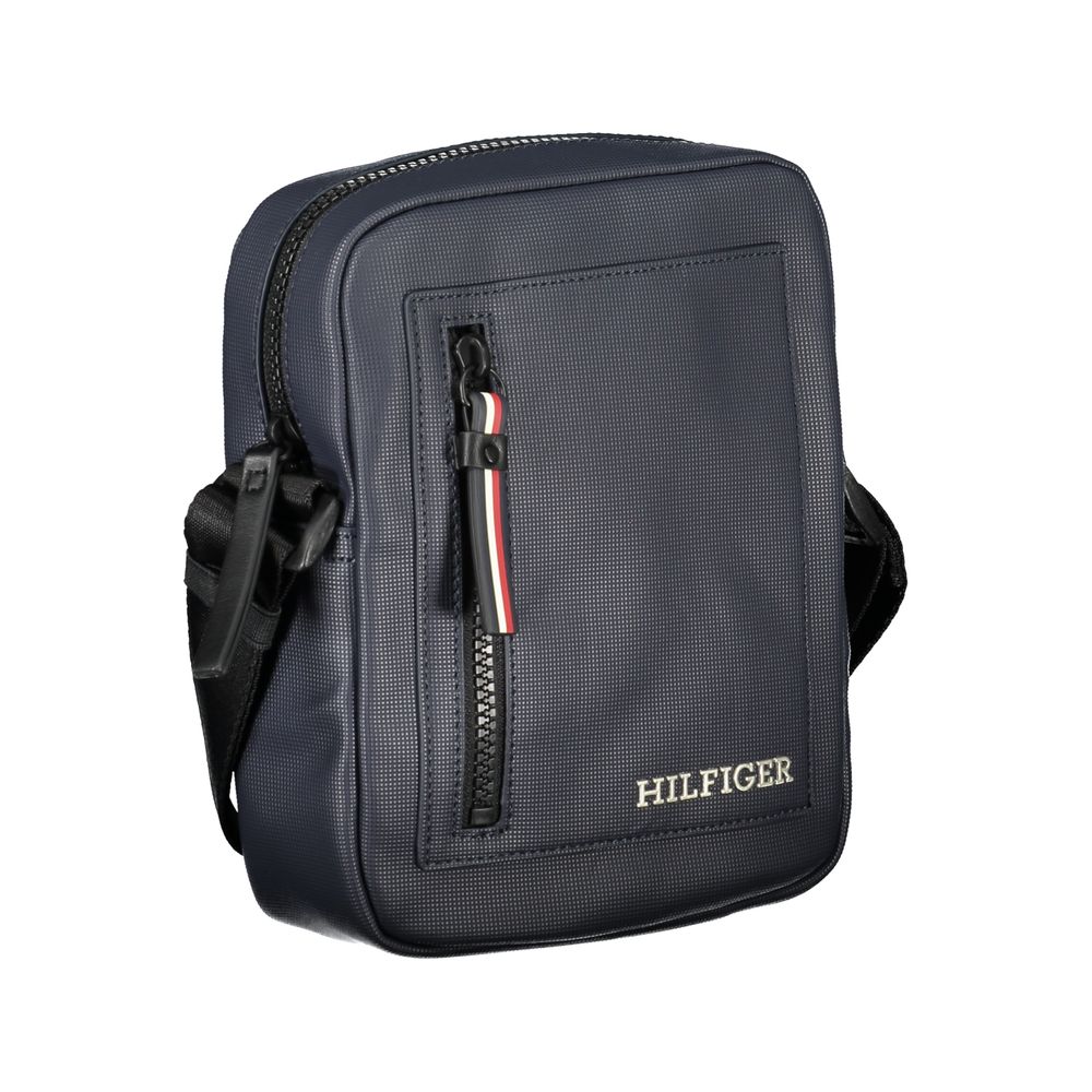 Tommy Hilfiger Blå Polyeten Herr Axelväska
