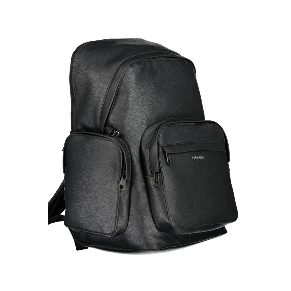 Calvin Klein svart polyesterryggsäck