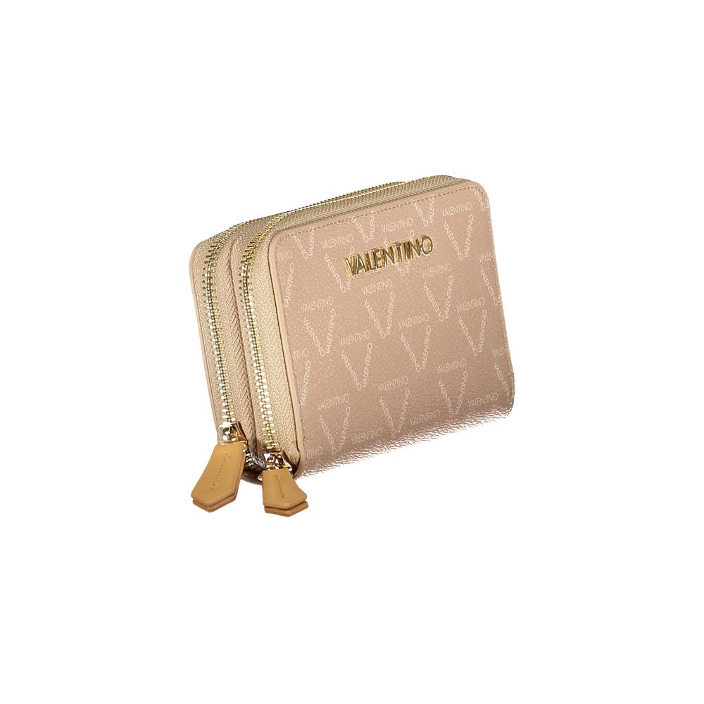 Mario Valentino Beige Polyeten Damplånbok