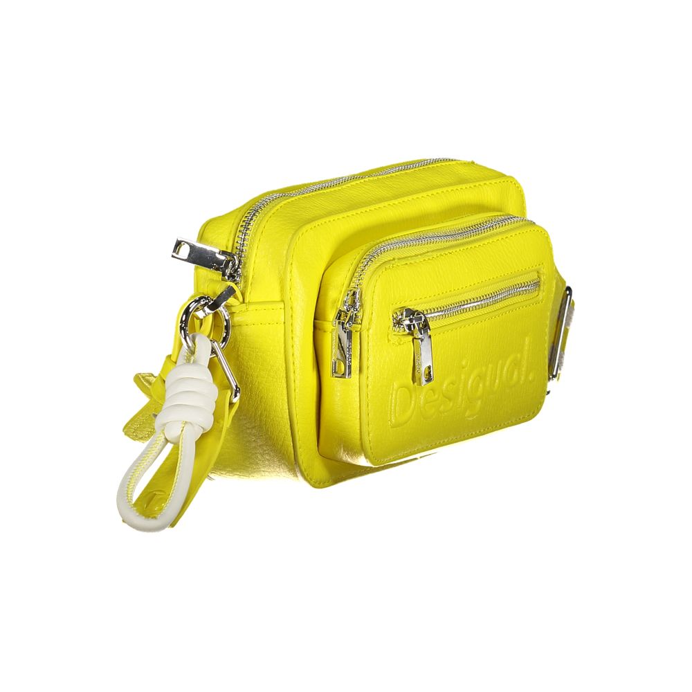 Desigual Gul Polyeten Handväska