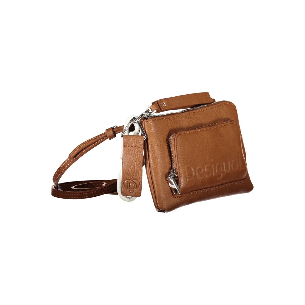 Desigual Brun Polyeten Handväska